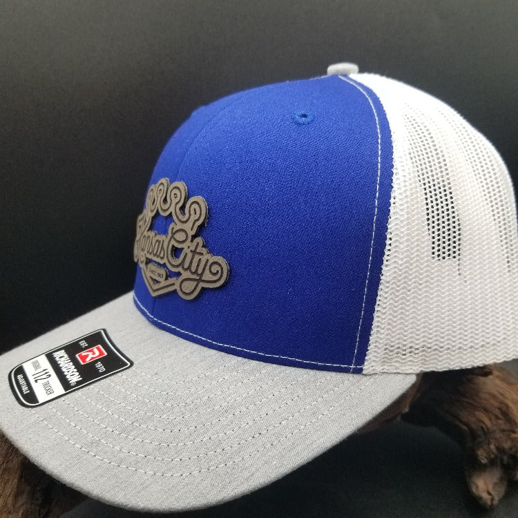 Royal Blue Snapback with KC Crown