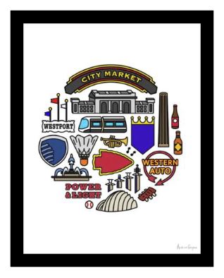 Kansas City Icons- Circle